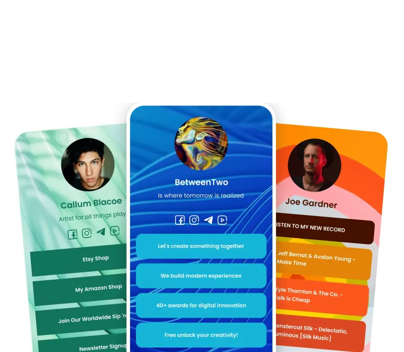 Branded Link Page